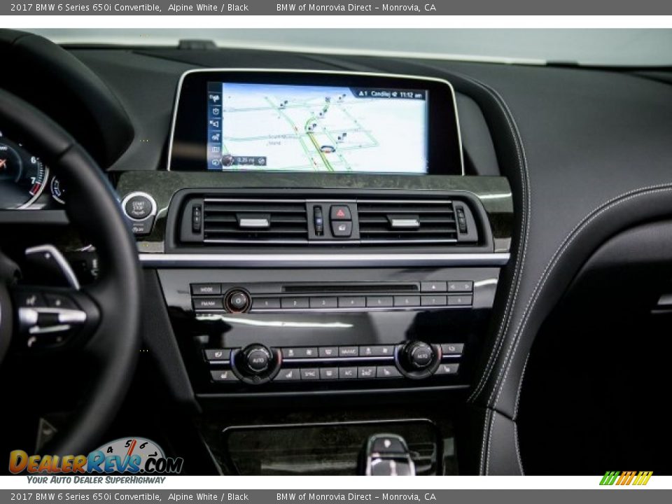 Controls of 2017 BMW 6 Series 650i Convertible Photo #6