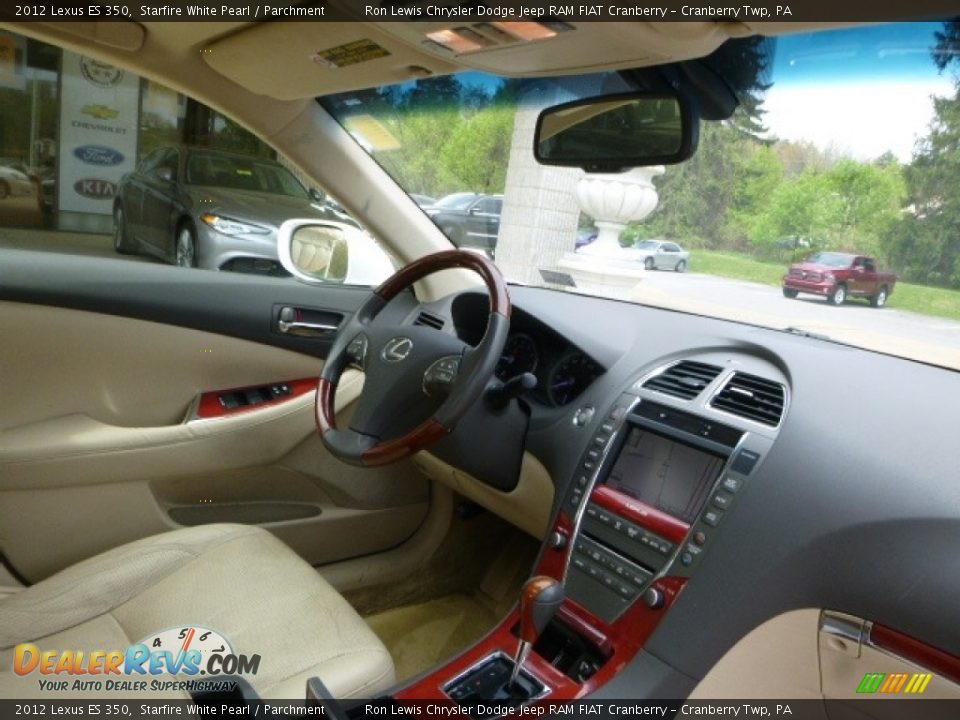 2012 Lexus ES 350 Starfire White Pearl / Parchment Photo #6