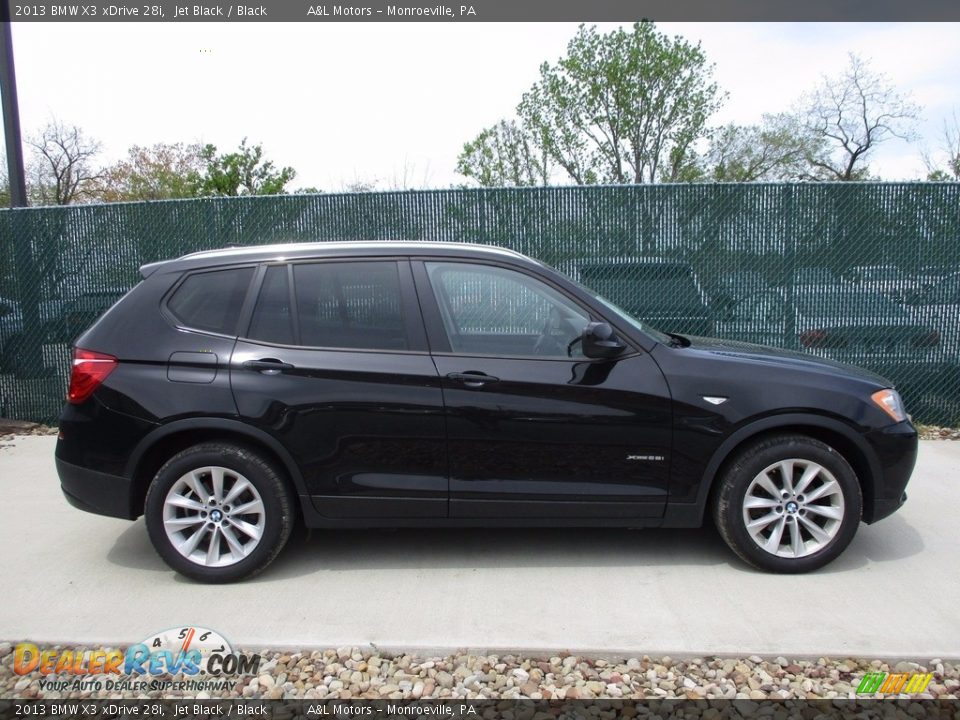 2013 BMW X3 xDrive 28i Jet Black / Black Photo #2