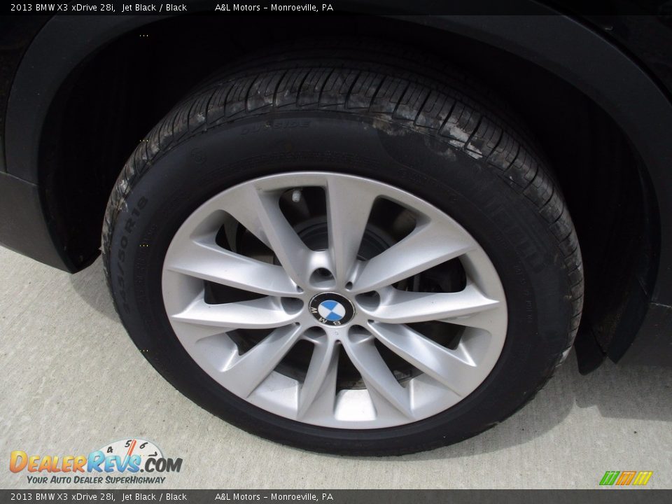 2013 BMW X3 xDrive 28i Jet Black / Black Photo #3