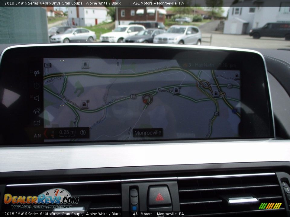 Navigation of 2018 BMW 6 Series 640i xDrive Gran Coupe Photo #17