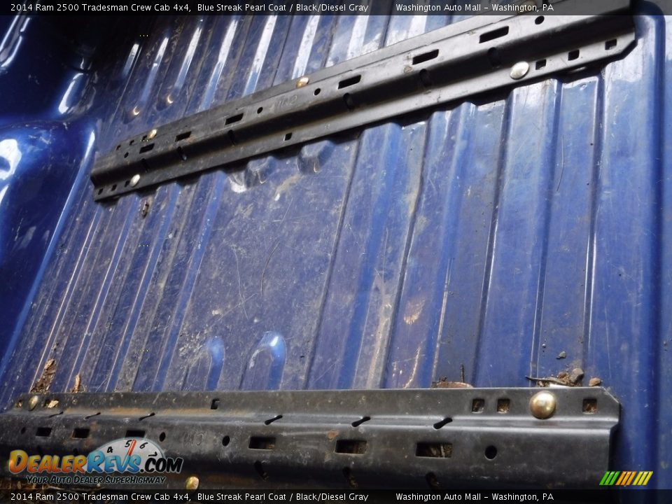 2014 Ram 2500 Tradesman Crew Cab 4x4 Blue Streak Pearl Coat / Black/Diesel Gray Photo #12