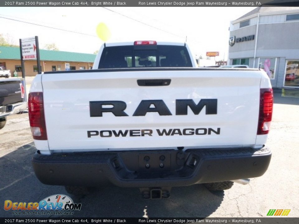 2017 Ram 2500 Power Wagon Crew Cab 4x4 Bright White / Black Photo #3