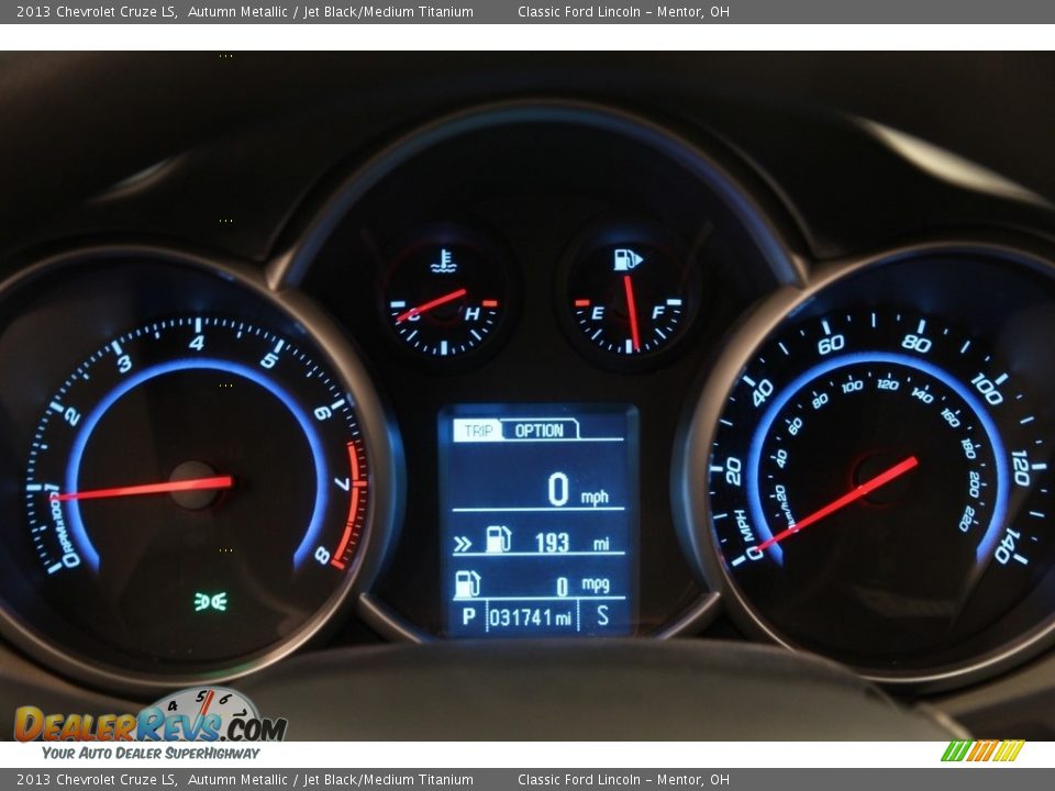 2013 Chevrolet Cruze LS Autumn Metallic / Jet Black/Medium Titanium Photo #7