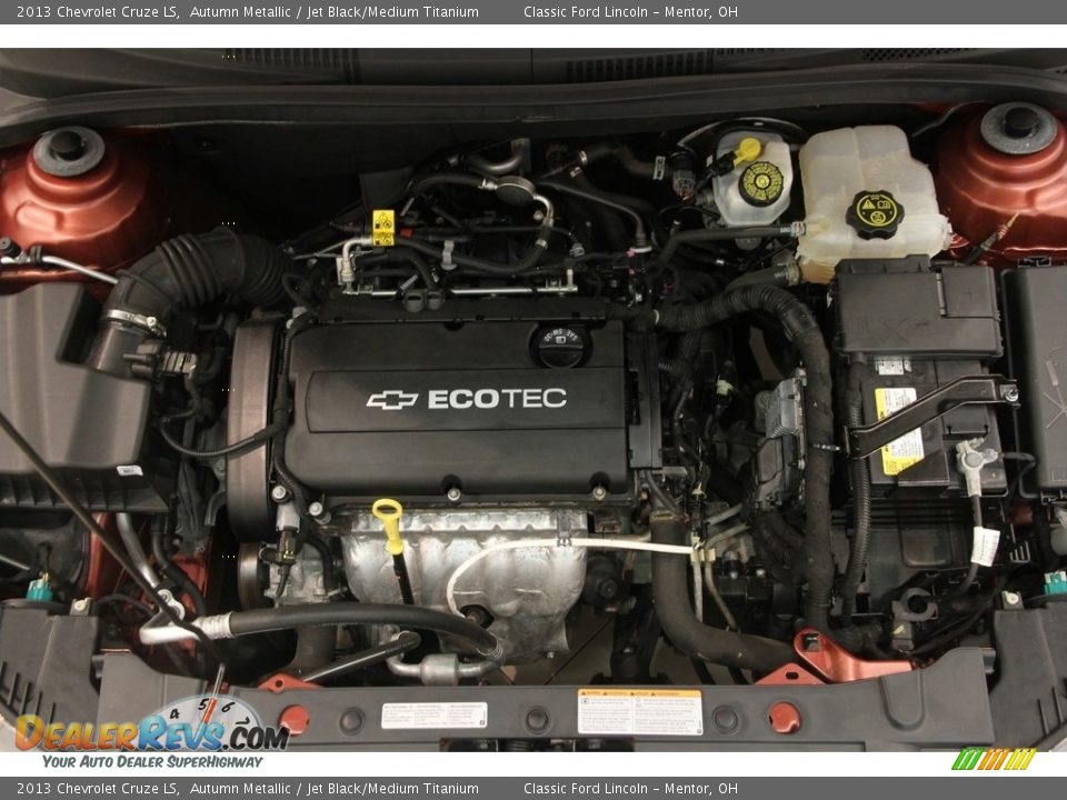 2013 Chevrolet Cruze LS Autumn Metallic / Jet Black/Medium Titanium Photo #14
