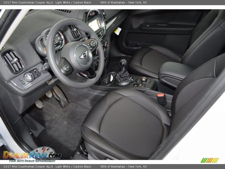 2017 Mini Countryman Cooper ALL4 Light White / Carbon Black Photo #8