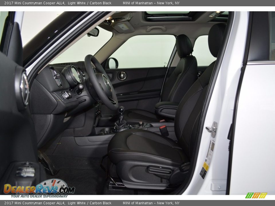 2017 Mini Countryman Cooper ALL4 Light White / Carbon Black Photo #9