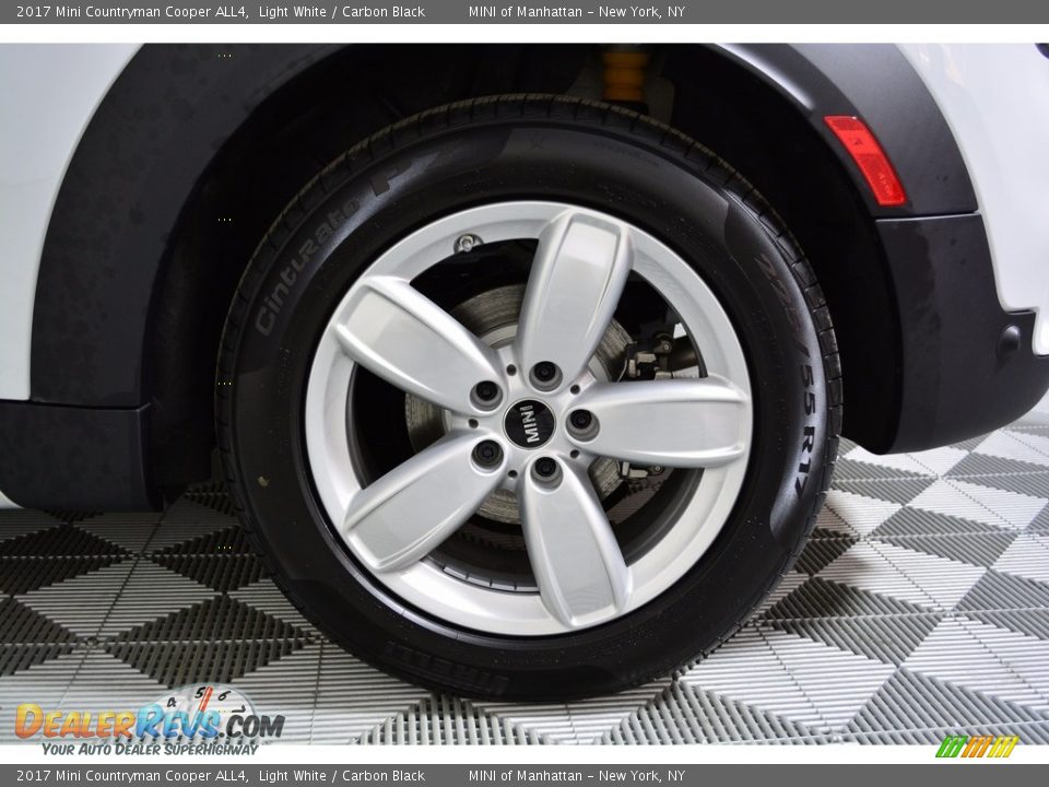 2017 Mini Countryman Cooper ALL4 Light White / Carbon Black Photo #20