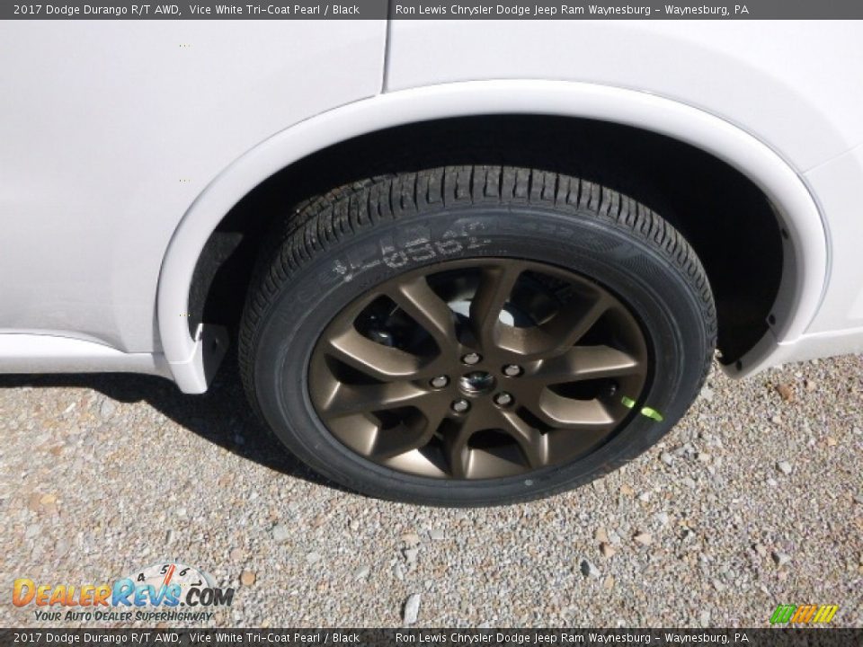 2017 Dodge Durango R/T AWD Vice White Tri-Coat Pearl / Black Photo #2