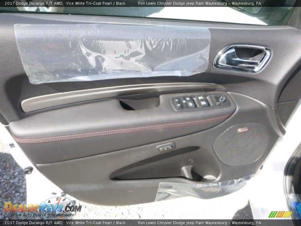 2017 Dodge Durango R/T AWD Vice White Tri-Coat Pearl / Black Photo #12