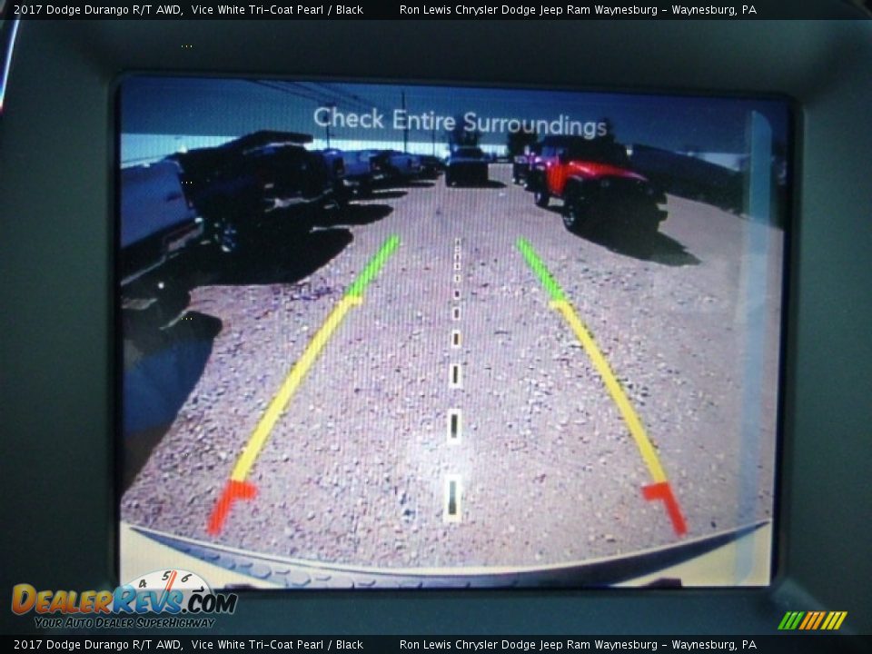 2017 Dodge Durango R/T AWD Vice White Tri-Coat Pearl / Black Photo #17