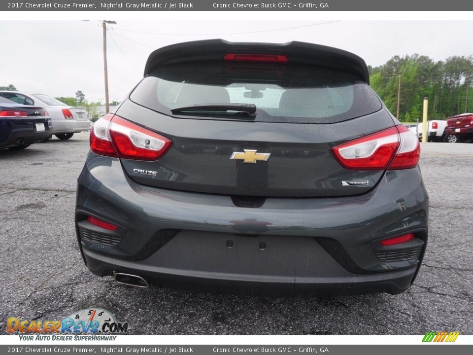 2017 Chevrolet Cruze Premier Nightfall Gray Metallic / Jet Black Photo #6