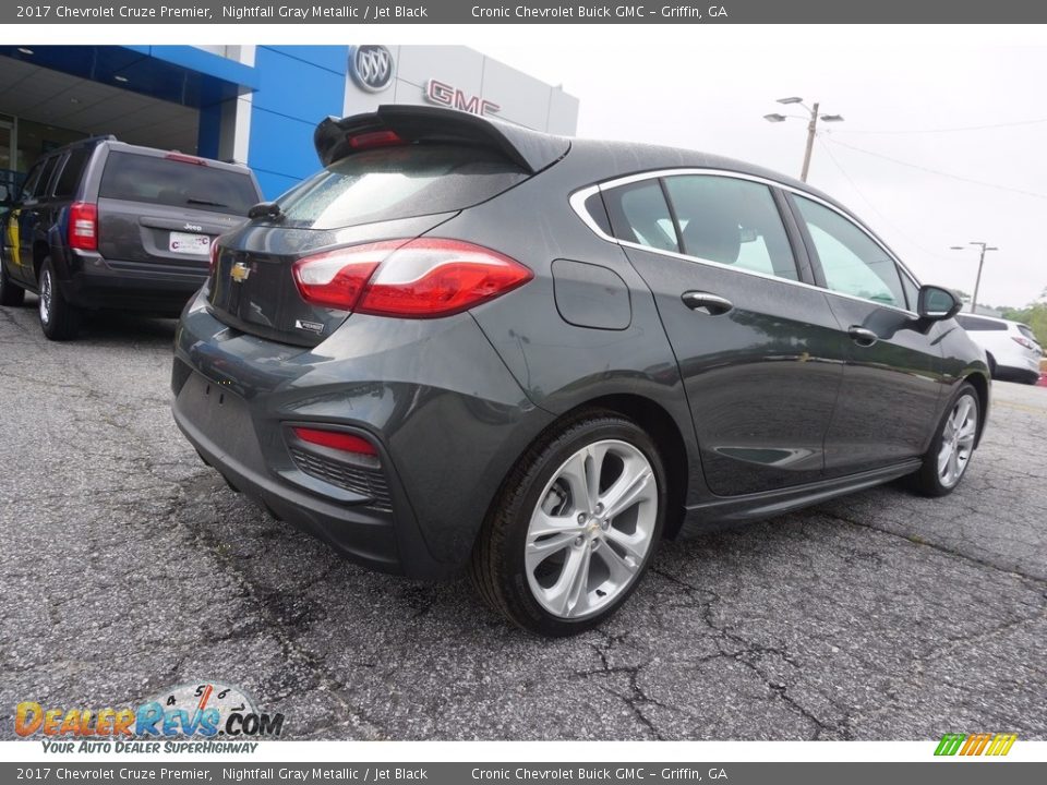 2017 Chevrolet Cruze Premier Nightfall Gray Metallic / Jet Black Photo #7