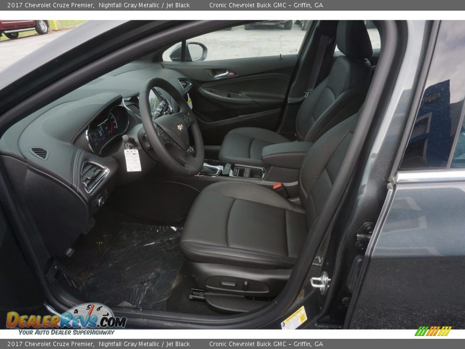 2017 Chevrolet Cruze Premier Nightfall Gray Metallic / Jet Black Photo #9
