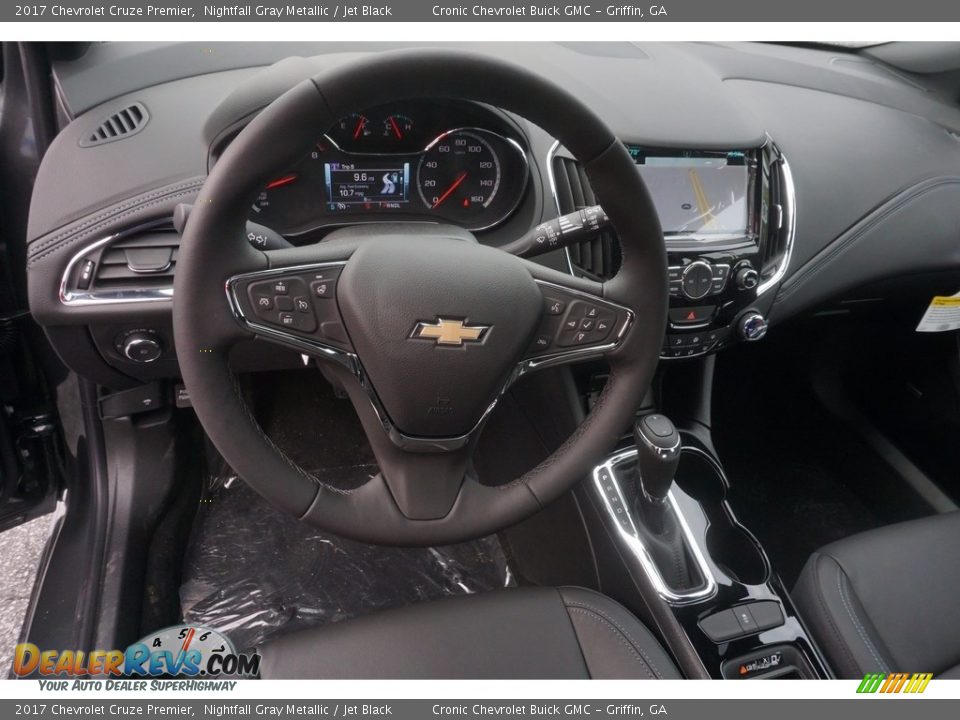 2017 Chevrolet Cruze Premier Nightfall Gray Metallic / Jet Black Photo #10