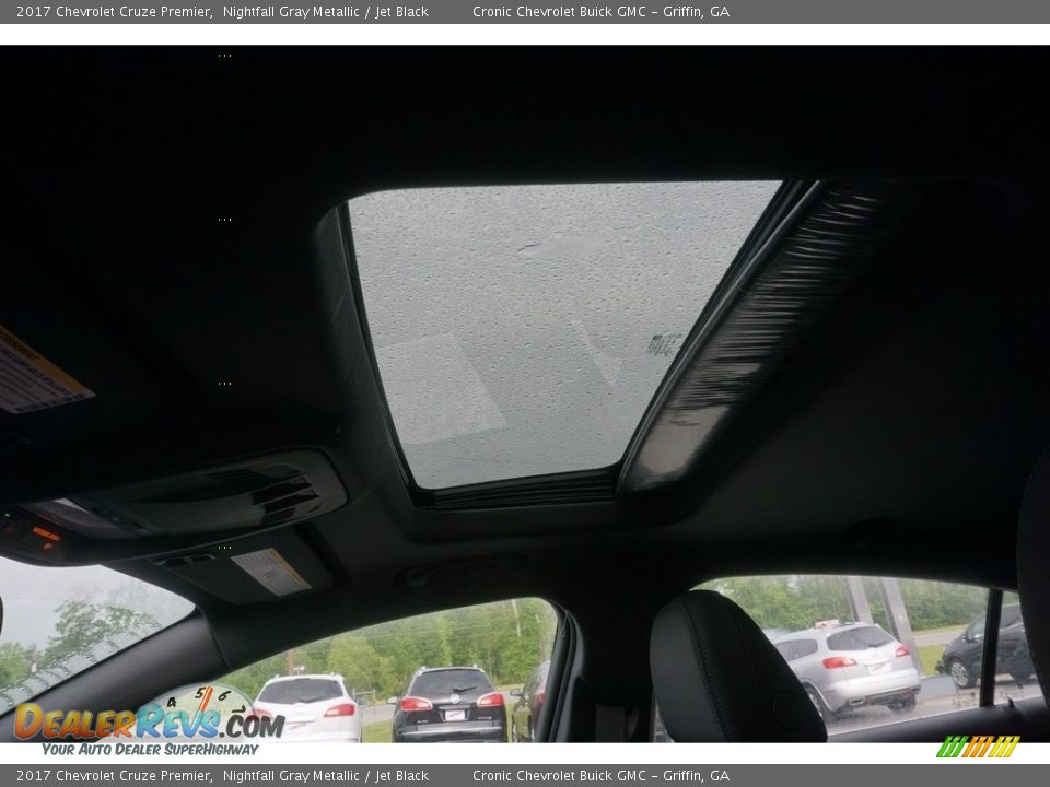 2017 Chevrolet Cruze Premier Nightfall Gray Metallic / Jet Black Photo #11