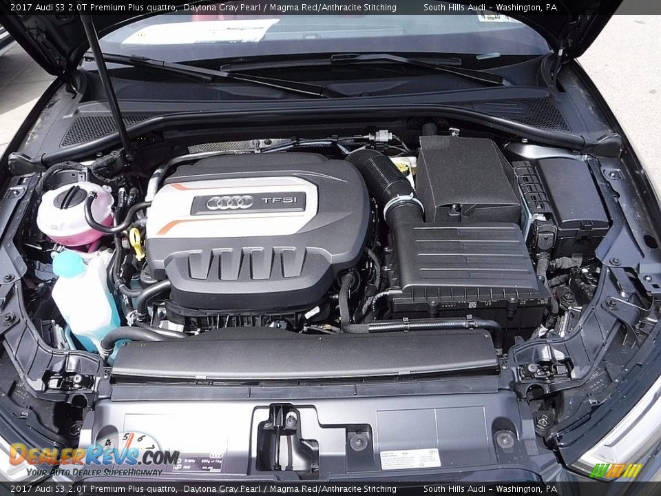2017 Audi S3 2.0T Premium Plus quattro 2.0 Liter TFSI Turbocharged DOHC 16-Valve VVT 4 Cylinder Engine Photo #15