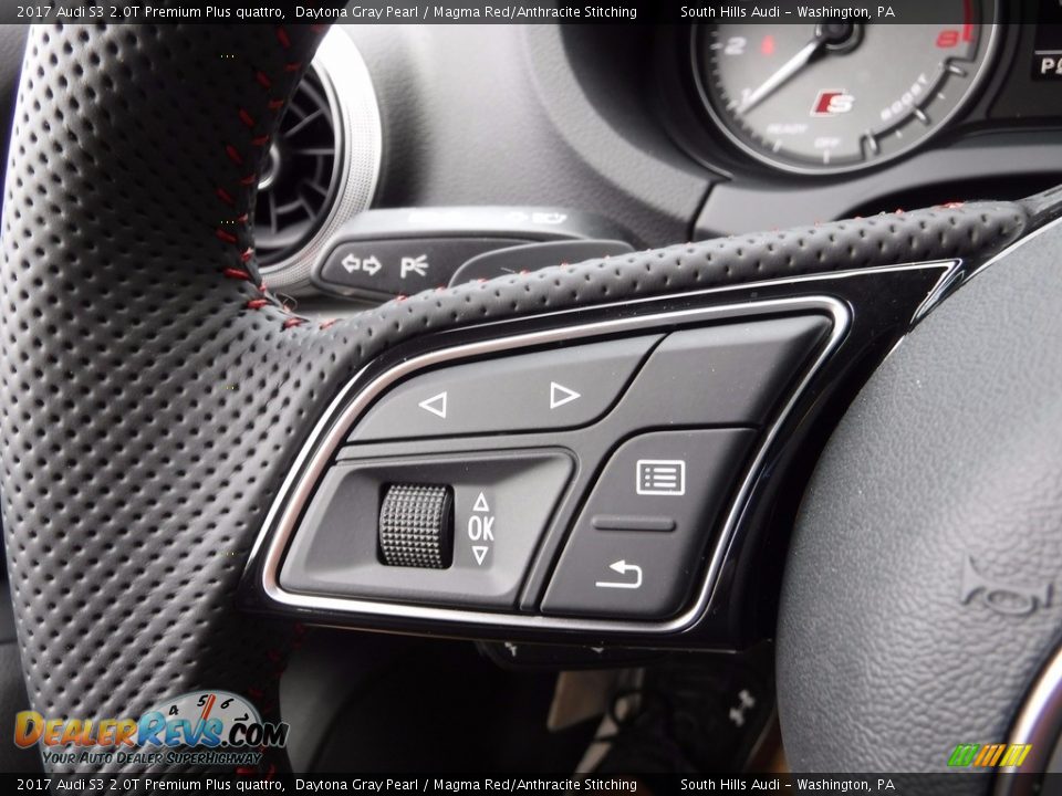 Controls of 2017 Audi S3 2.0T Premium Plus quattro Photo #29