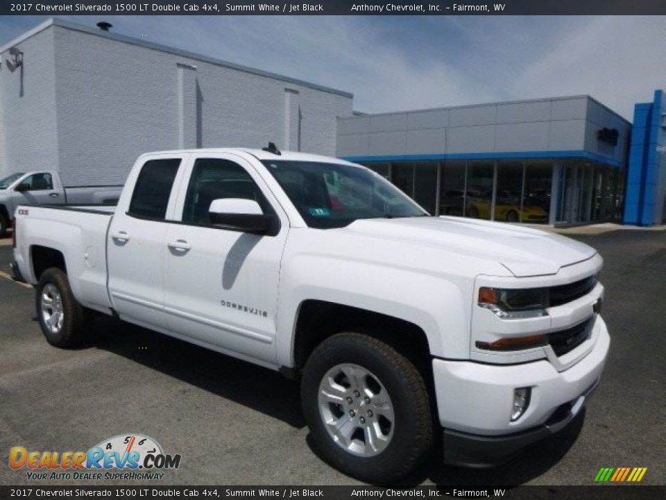 2017 Chevrolet Silverado 1500 LT Double Cab 4x4 Summit White / Jet Black Photo #1