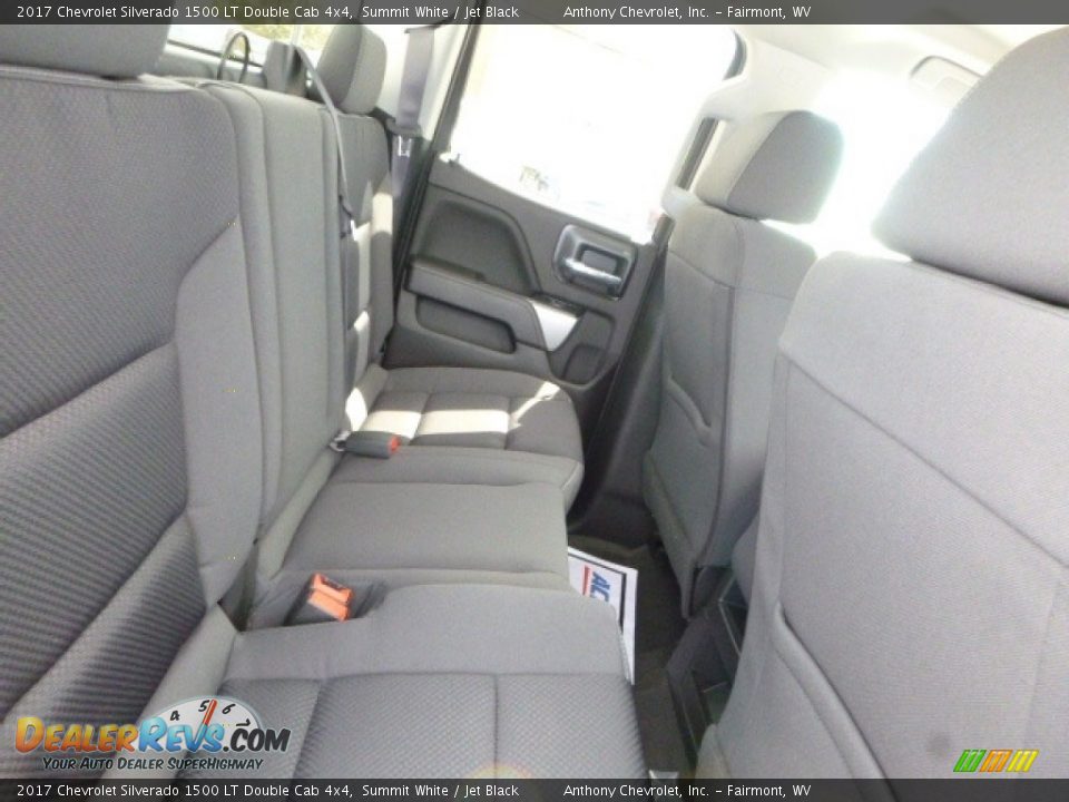 2017 Chevrolet Silverado 1500 LT Double Cab 4x4 Summit White / Jet Black Photo #7