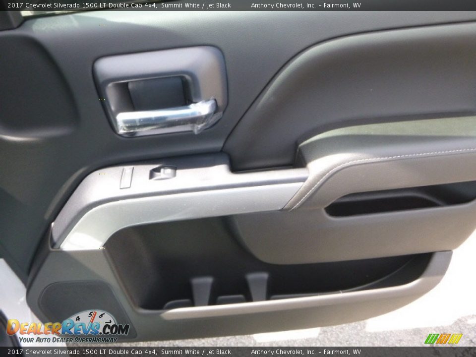 2017 Chevrolet Silverado 1500 LT Double Cab 4x4 Summit White / Jet Black Photo #10