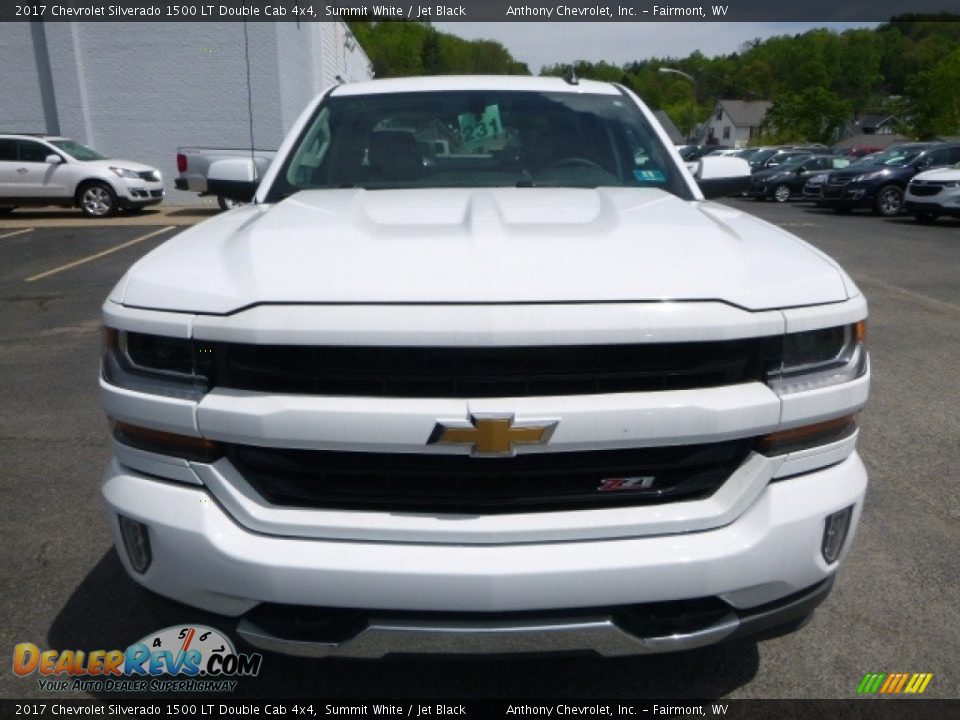 2017 Chevrolet Silverado 1500 LT Double Cab 4x4 Summit White / Jet Black Photo #12