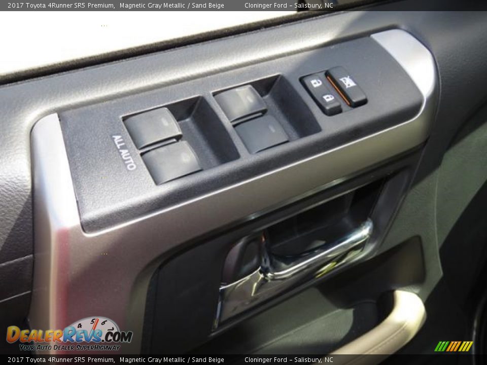 2017 Toyota 4Runner SR5 Premium Magnetic Gray Metallic / Sand Beige Photo #11