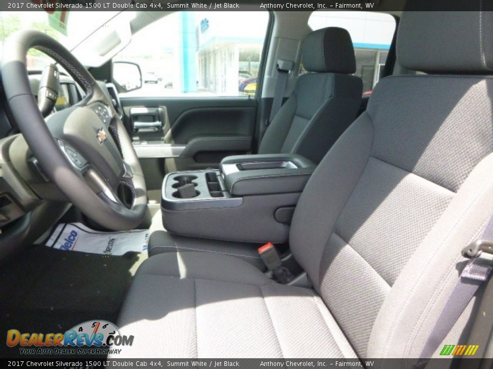 2017 Chevrolet Silverado 1500 LT Double Cab 4x4 Summit White / Jet Black Photo #13