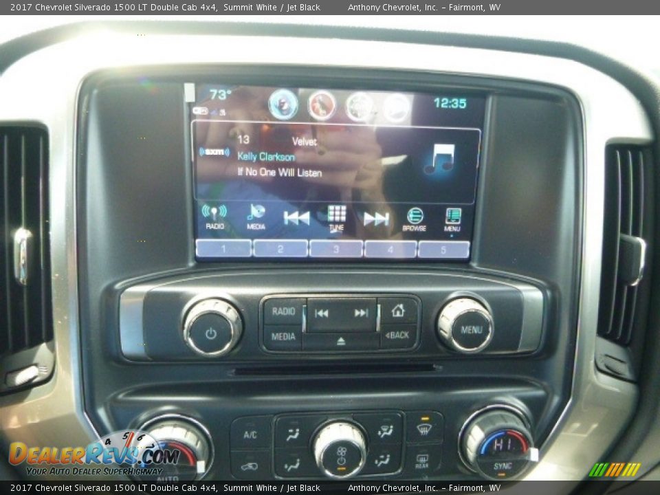 2017 Chevrolet Silverado 1500 LT Double Cab 4x4 Summit White / Jet Black Photo #17