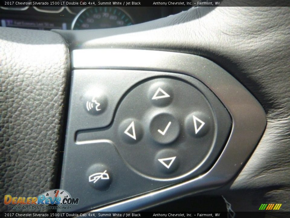 2017 Chevrolet Silverado 1500 LT Double Cab 4x4 Summit White / Jet Black Photo #19