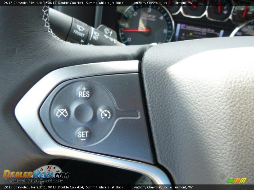 2017 Chevrolet Silverado 1500 LT Double Cab 4x4 Summit White / Jet Black Photo #20
