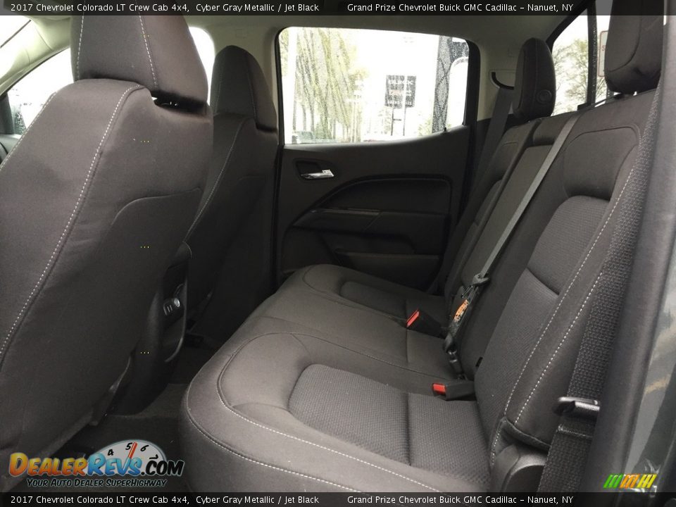 2017 Chevrolet Colorado LT Crew Cab 4x4 Cyber Gray Metallic / Jet Black Photo #8