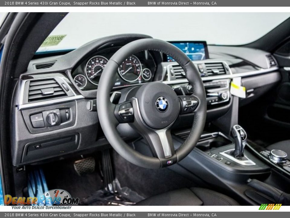 Dashboard of 2018 BMW 4 Series 430i Gran Coupe Photo #5