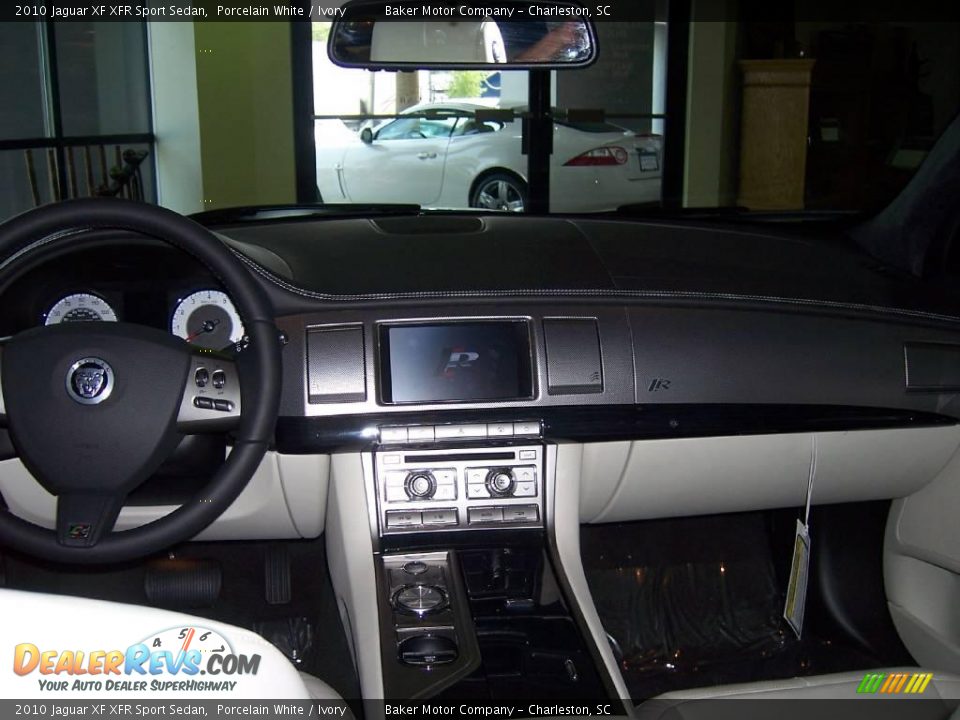 2010 Jaguar XF XFR Sport Sedan Porcelain White / Ivory Photo #3