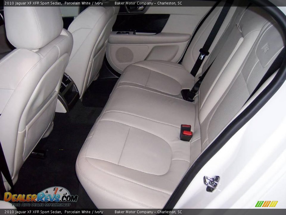 2010 Jaguar XF XFR Sport Sedan Porcelain White / Ivory Photo #7