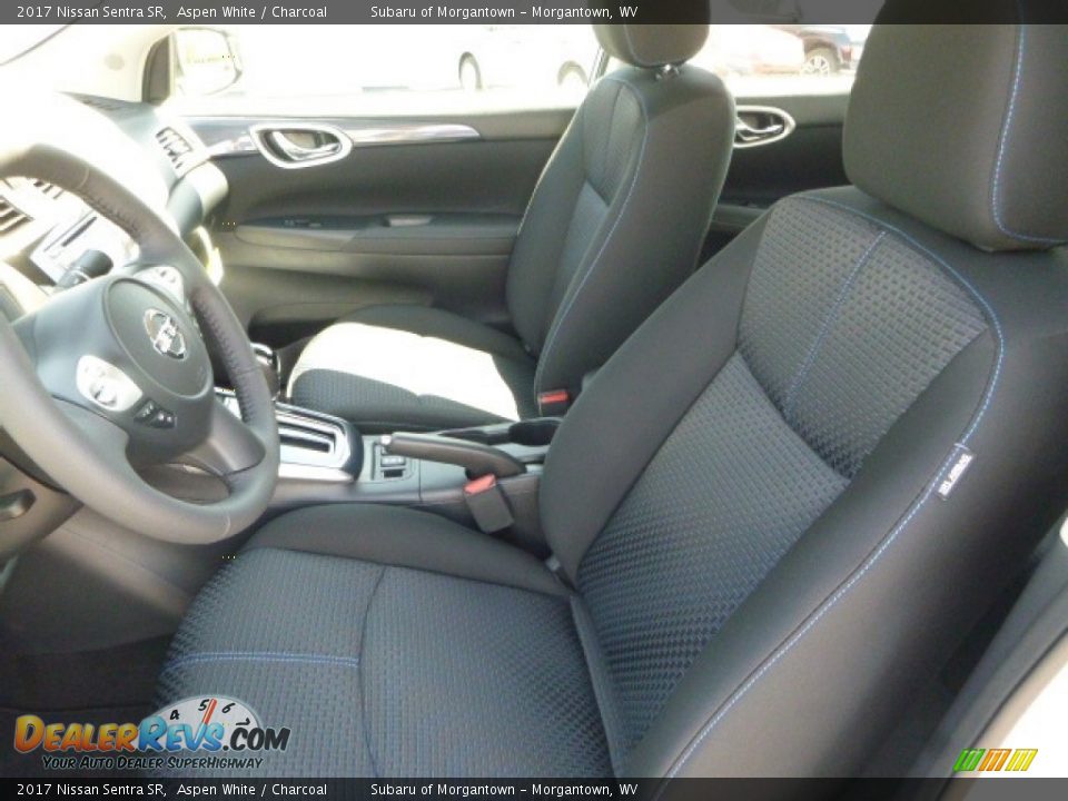 2017 Nissan Sentra SR Aspen White / Charcoal Photo #13