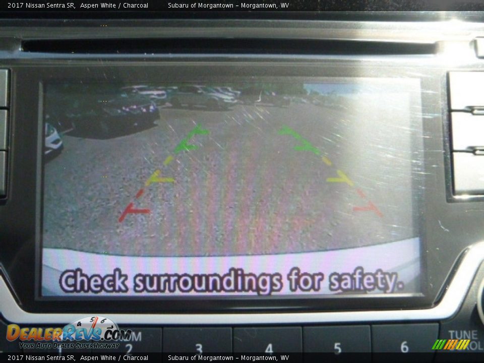 2017 Nissan Sentra SR Aspen White / Charcoal Photo #17