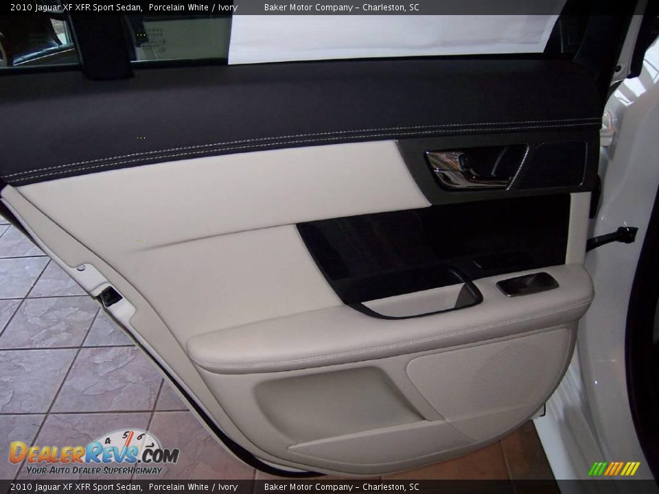 2010 Jaguar XF XFR Sport Sedan Porcelain White / Ivory Photo #8