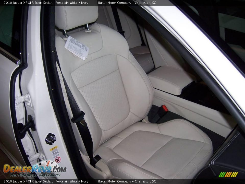 2010 Jaguar XF XFR Sport Sedan Porcelain White / Ivory Photo #9