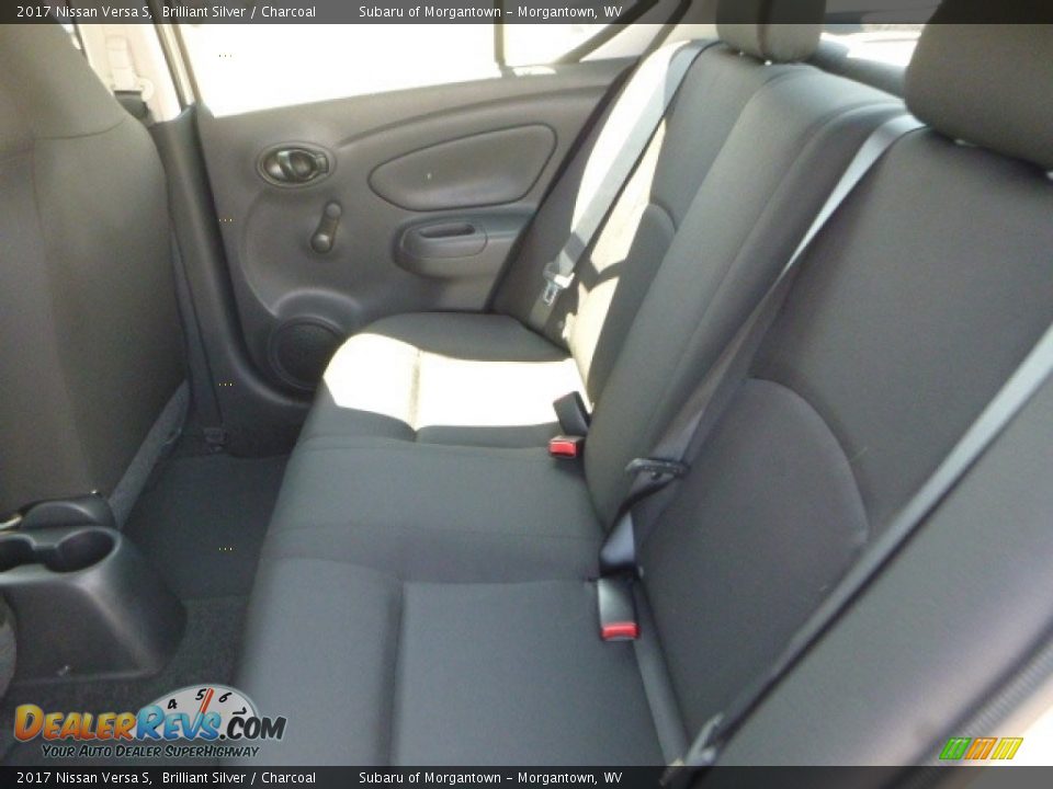 2017 Nissan Versa S Brilliant Silver / Charcoal Photo #17