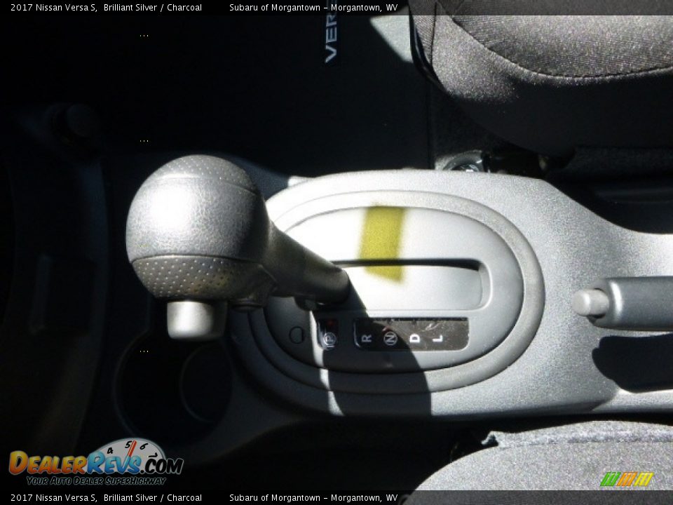 2017 Nissan Versa S Brilliant Silver / Charcoal Photo #19
