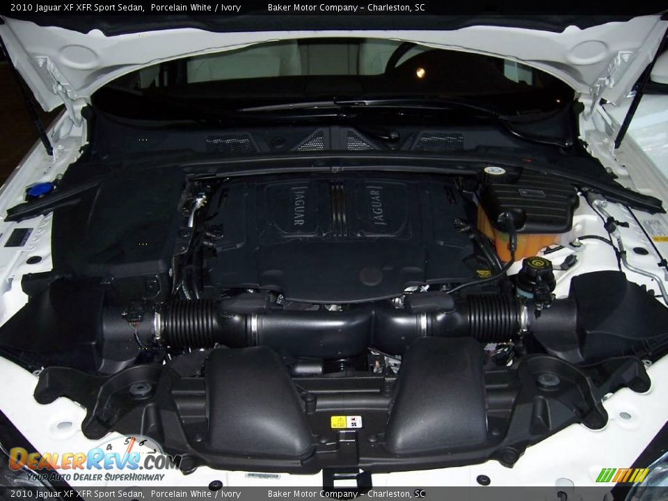 2010 Jaguar XF XFR Sport Sedan Porcelain White / Ivory Photo #16