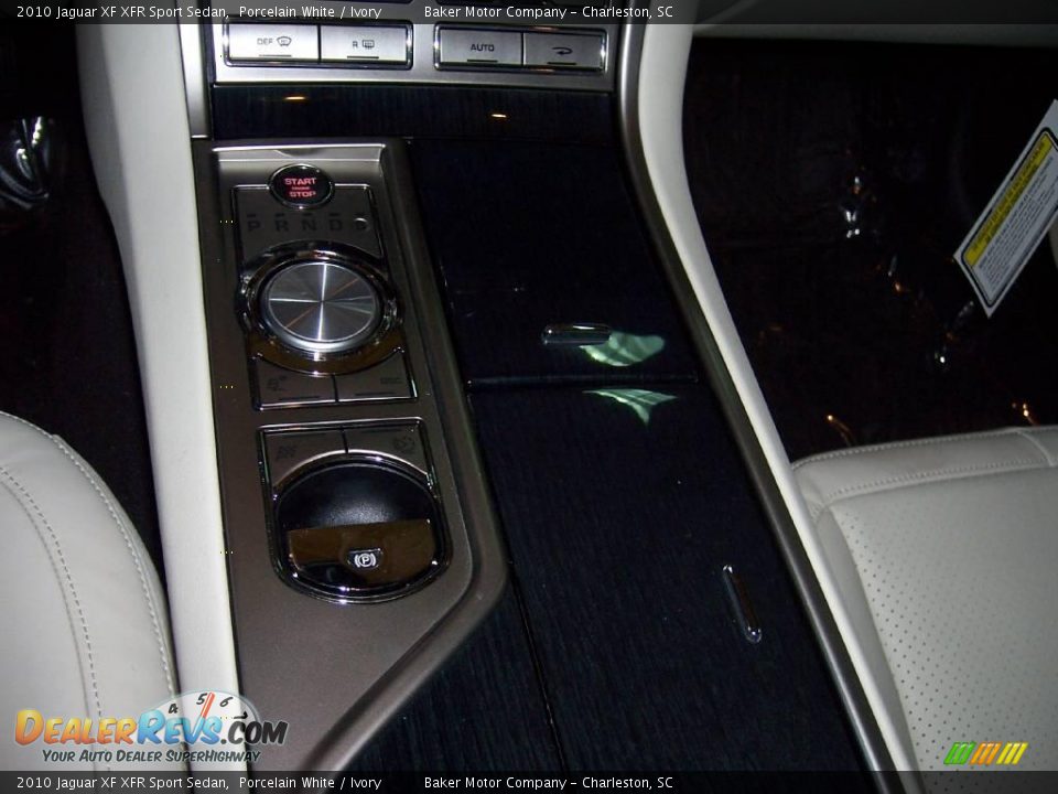 2010 Jaguar XF XFR Sport Sedan Porcelain White / Ivory Photo #17