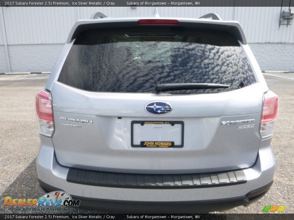 2017 Subaru Forester 2.5i Premium Ice Silver Metallic / Gray Photo #8