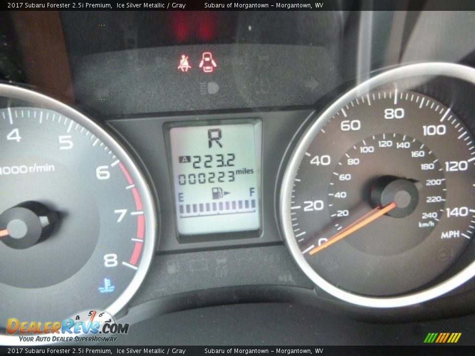 2017 Subaru Forester 2.5i Premium Ice Silver Metallic / Gray Photo #20