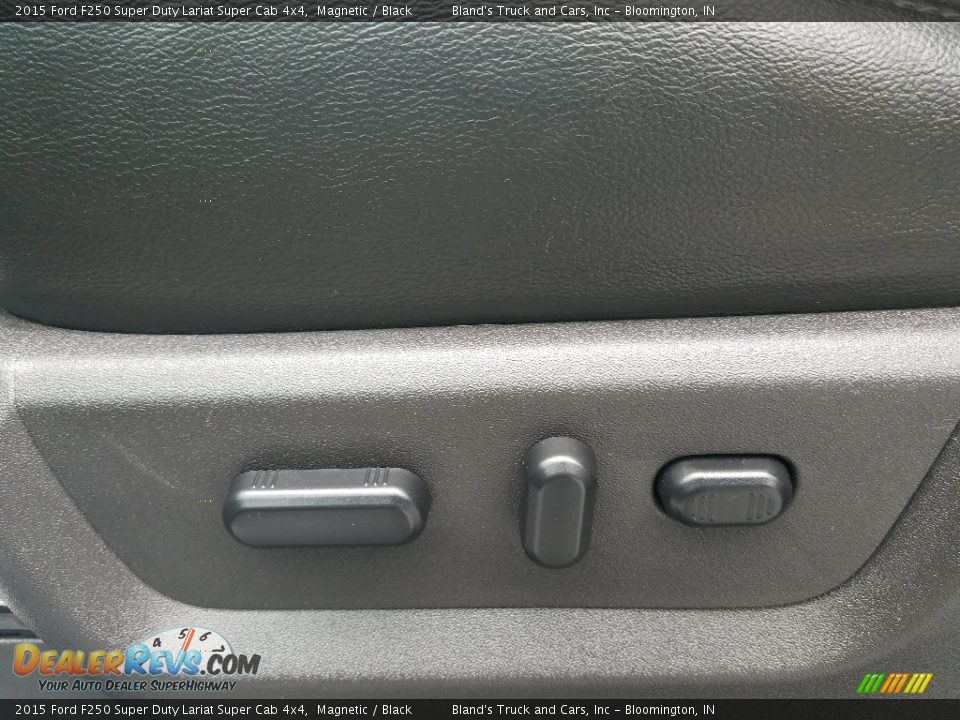 2015 Ford F250 Super Duty Lariat Super Cab 4x4 Magnetic / Black Photo #19