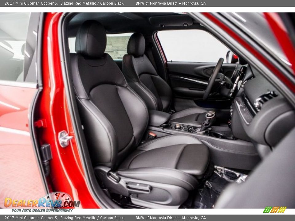 2017 Mini Clubman Cooper S Blazing Red Metallic / Carbon Black Photo #2
