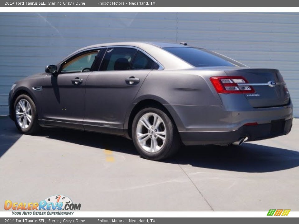 2014 Ford Taurus SEL Sterling Gray / Dune Photo #5