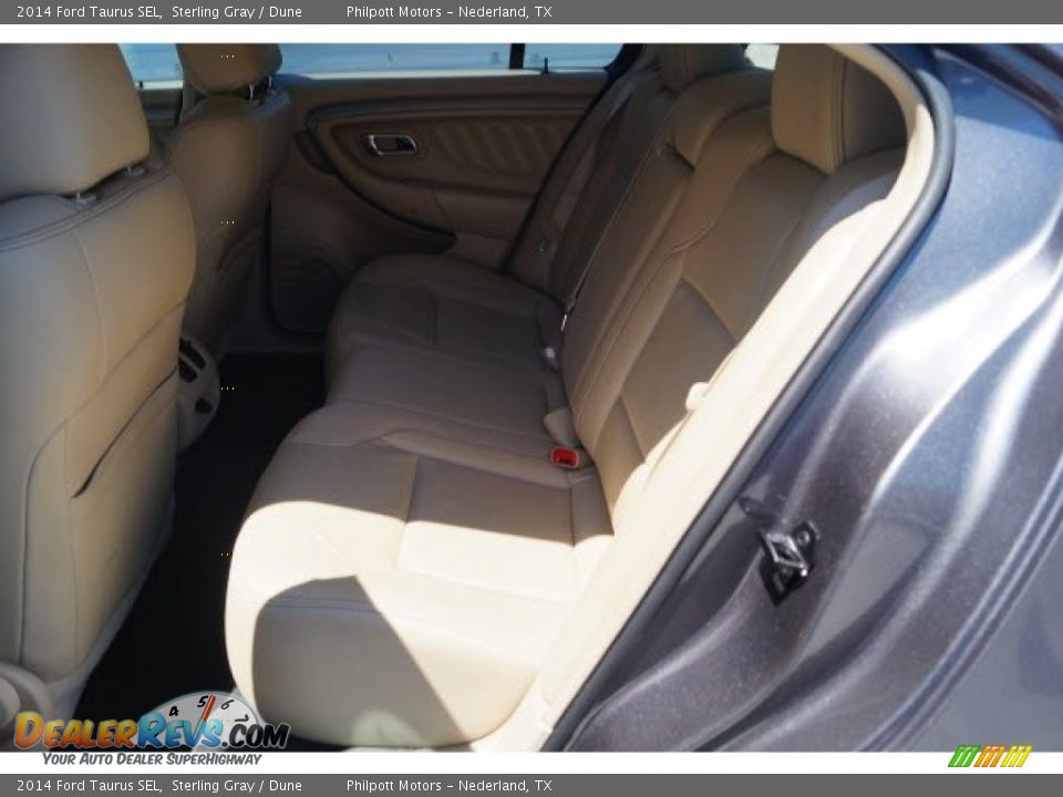 2014 Ford Taurus SEL Sterling Gray / Dune Photo #16