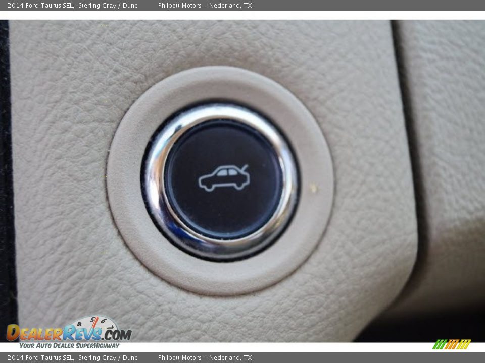 2014 Ford Taurus SEL Sterling Gray / Dune Photo #29